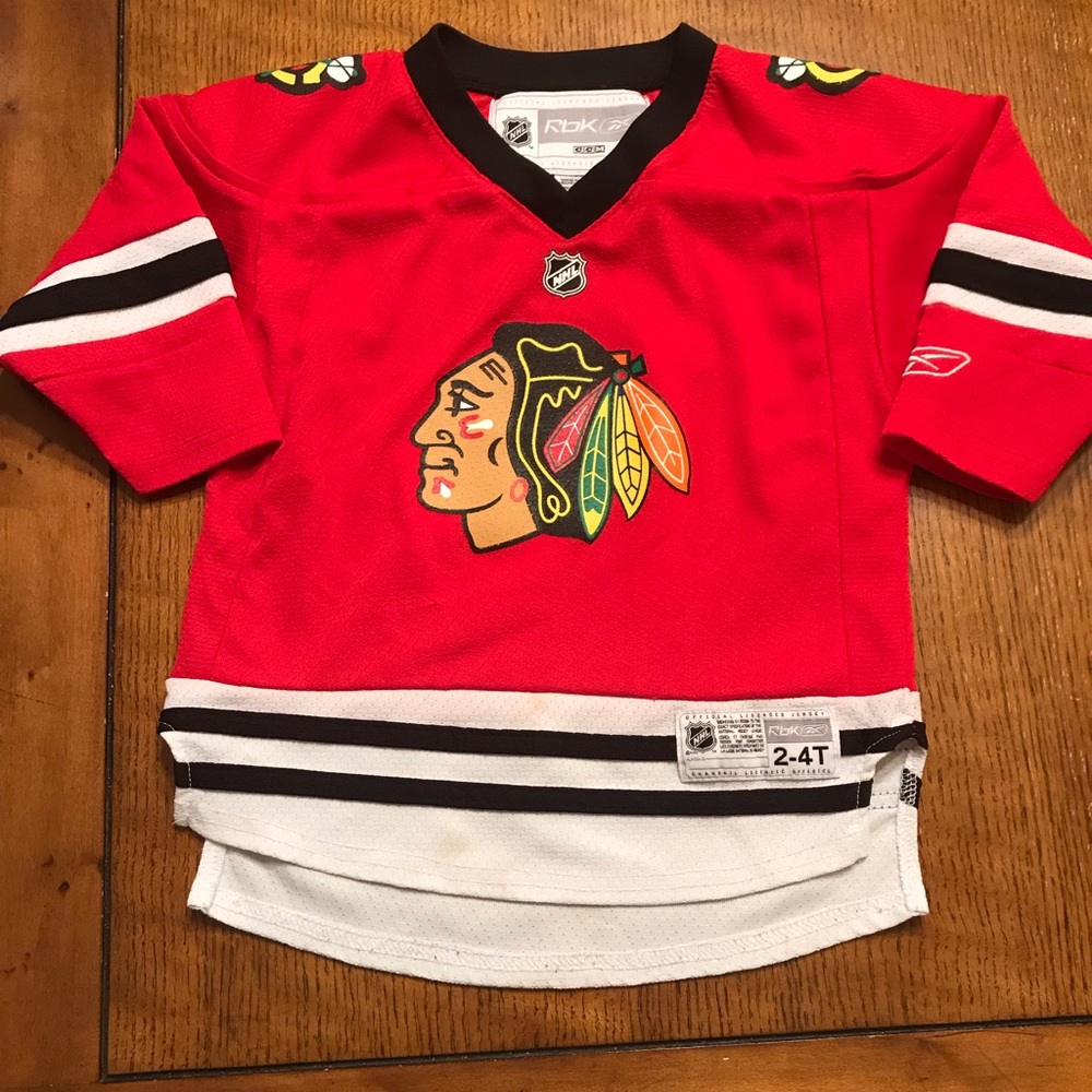 Toews 2-4T Blackhawks Jersey.